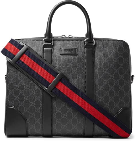 gucci briefcase bag leather|Gucci briefcase for sale.